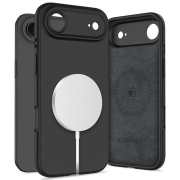 iPhone Air Tech-Protect Liquid Silicone Case - MagSafe Compatible - Black