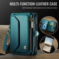 iPhone Duo CaseMe C36 RFID Blocking Wallet Case - Green
