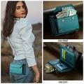 iPhone Duo CaseMe C36 RFID Blocking Wallet Case - Green