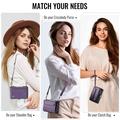 iPhone Duo CaseMe C36 RFID Blocking Wallet Case - Purple