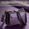 iPhone Duo CaseMe C36 RFID Blocking Wallet Case - Purple