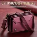 iPhone Duo CaseMe C36 RFID Blocking Wallet Case - Red