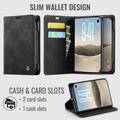 iPhone Duo Caseme 013 Series Wallet Case - Black