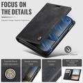 iPhone Duo Caseme 013 Series Wallet Case - Black