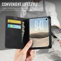 iPhone Duo Caseme 013 Series Wallet Case - Black