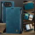 iPhone Duo Caseme 013 Series Wallet Case - Blue
