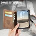 iPhone Duo Caseme 013 Series Wallet Case - Brown