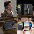 iPhone Duo Caseme 033 Calf Texture Wallet Case with RFID Blocking - Black