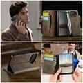 iPhone Duo Caseme 033 Calf Texture Wallet Case with RFID Blocking - Coffee