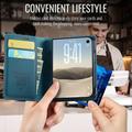 iPhone Duo Caseme 033 Calf Texture Wallet Case with RFID Blocking - Green