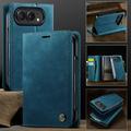 iPhone Duo Caseme 033 Calf Texture Wallet Case with RFID Blocking - Green
