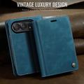 iPhone Duo Caseme 033 Calf Texture Wallet Case with RFID Blocking - Green