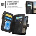 iPhone Duo Caseme C30 Multifunctional Wallet Case - Black