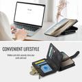 iPhone Duo Caseme C30 Multifunctional Wallet Case - Black