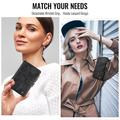 iPhone Duo Caseme C30 Multifunctional Wallet Case - Black