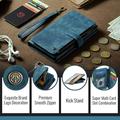 iPhone Duo Caseme C30 Multifunctional Wallet Case - Blue