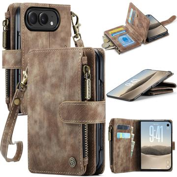 iPhone Duo Caseme C30 Multifunctional Wallet Case - Brown