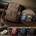 iPhone Duo Caseme C30 Multifunctional Wallet Case - Brown