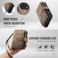 iPhone Duo Caseme C30 Multifunctional Wallet Case - Brown