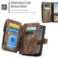 iPhone Duo Caseme C30 Multifunctional Wallet Case - Brown