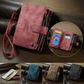 iPhone Duo Caseme C30 Multifunctional Wallet Case - Red