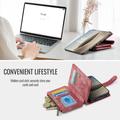 iPhone Duo Caseme C30 Multifunctional Wallet Case - Red