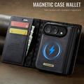 iPhone Duo Caseme C49 2-in-1 Detachable Wallet Case - MagSafe Compatible, RFID - Black