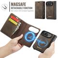 iPhone Duo Caseme C49 2-in-1 Detachable Wallet Case - MagSafe Compatible, RFID - Coffee
