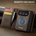 iPhone Duo Caseme C49 2-in-1 Detachable Wallet Case - MagSafe Compatible, RFID - Coffee