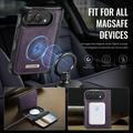 iPhone Duo Caseme C49 2-in-1 Detachable Wallet Case - MagSafe Compatible, RFID - Purple