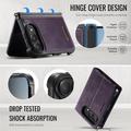 iPhone Duo Caseme C49 2-in-1 Detachable Wallet Case - MagSafe Compatible, RFID - Purple