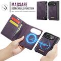iPhone Duo Caseme C49 2-in-1 Detachable Wallet Case - MagSafe Compatible, RFID - Purple
