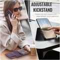 iPhone Duo Caseme C49 2-in-1 Detachable Wallet Case - MagSafe Compatible, RFID - Purple