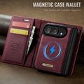 iPhone Duo Caseme C49 2-in-1 Detachable Wallet Case - MagSafe Compatible, RFID - Red