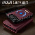 iPhone Duo Caseme C49 2-in-1 Detachable Wallet Case - MagSafe Compatible, RFID - Red