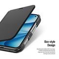 iPhone Duo Dux Ducis Fort Series Flip Case - Black