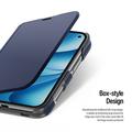 iPhone Duo Dux Ducis Fort Series Flip Case - Blue