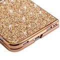 iPhone Duo Glitter Series Hybrid Case - Gold