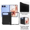 iPhone Duo Imak Ruiyi Hybrid Case - Carbon Fiber - Black