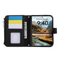 iPhone Duo Luxury Quilted Wallet Case