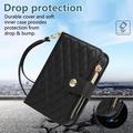 iPhone Duo Luxury Quilted Wallet Case
