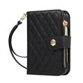 iPhone Duo Luxury Quilted Wallet Case
