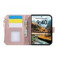 iPhone Duo Luxury Quilted Wallet Case - Rose Gold