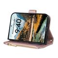iPhone Duo Luxury Quilted Wallet Case - Rose Gold