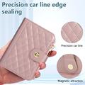 iPhone Duo Luxury Quilted Wallet Case - Rose Gold