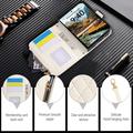 iPhone Duo Luxury Quilted Wallet Case - White