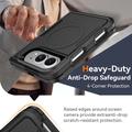 iPhone Duo Magnetic Case with Tempered Glass Screen Protector, Camera Lens Protector