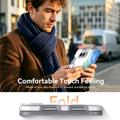 iPhone Duo Magnetic Case with Tempered Glass Screen Protector, Camera Lens Protector - White