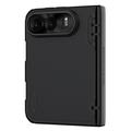 iPhone Duo Nillkin Super Frosted Shield Fold Case - Black