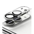 iPhone Duo Ringke Full Cover Camera Lens Protector - 2 Pcs. - Black / Clear